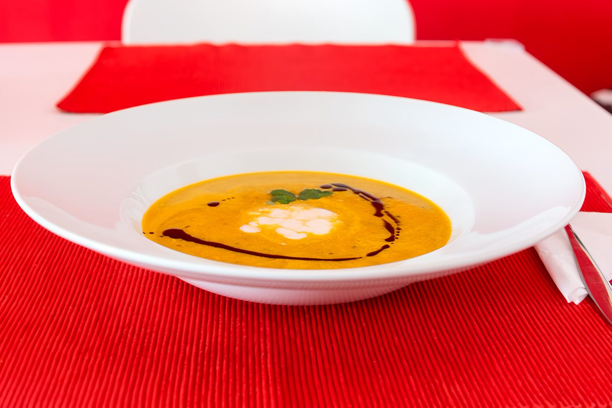 Kürbiscremesuppe