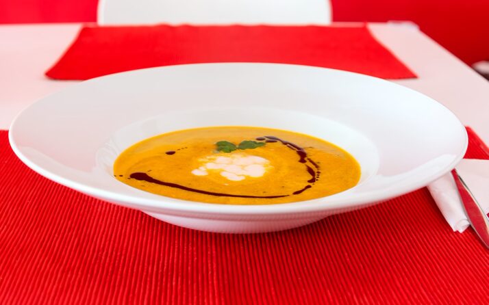 Kürbiscremesuppe