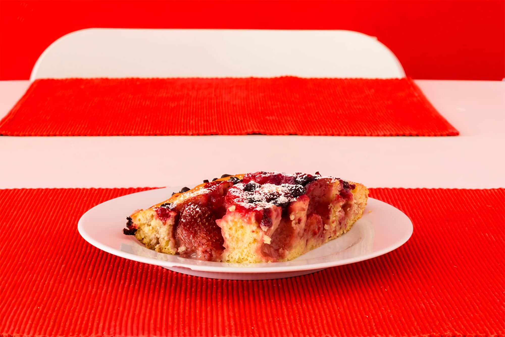 Erdbeeren-Früchte Kuchen